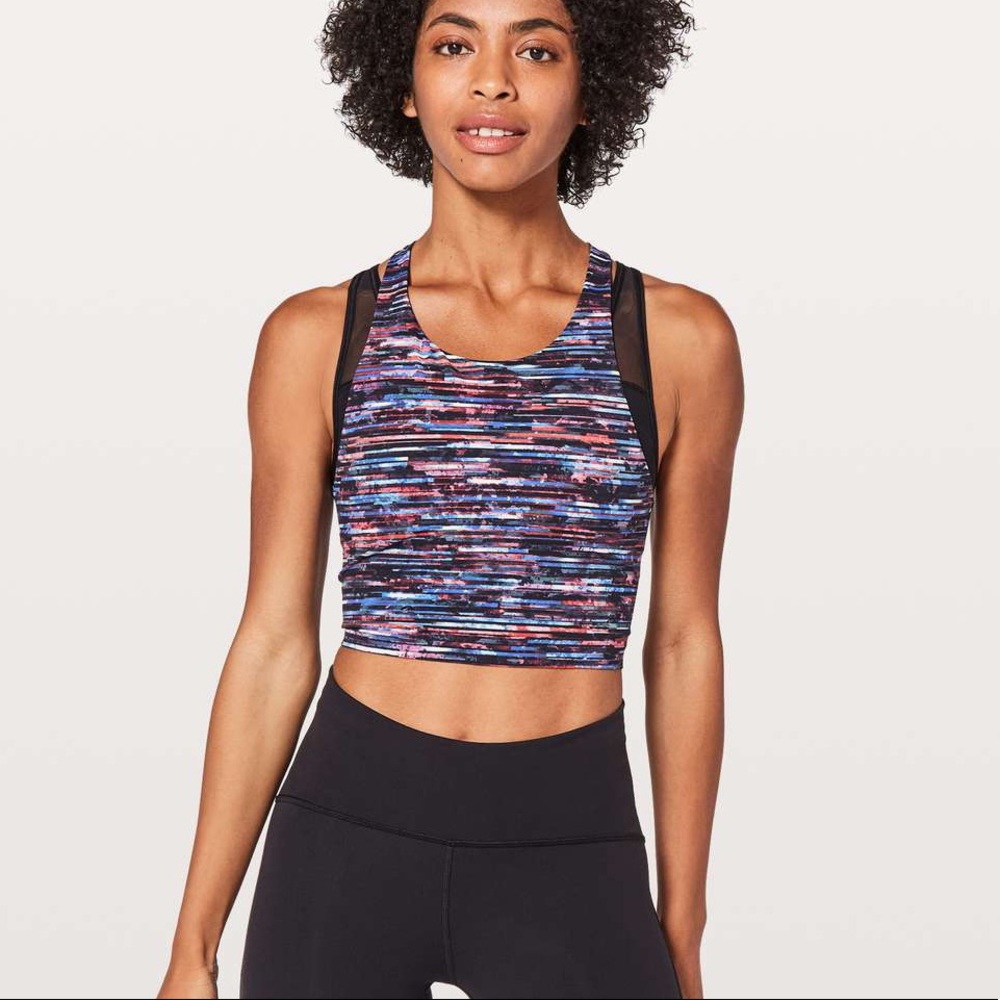 Lululemon Break Free Crop Top